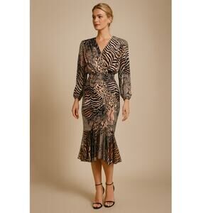 Vintage 1980's Barbara Barbara California Dress Small